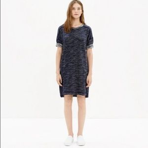 Madewell Textured Sweatshirt Dress